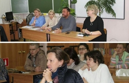 Собрание в Большевяземской гимназии